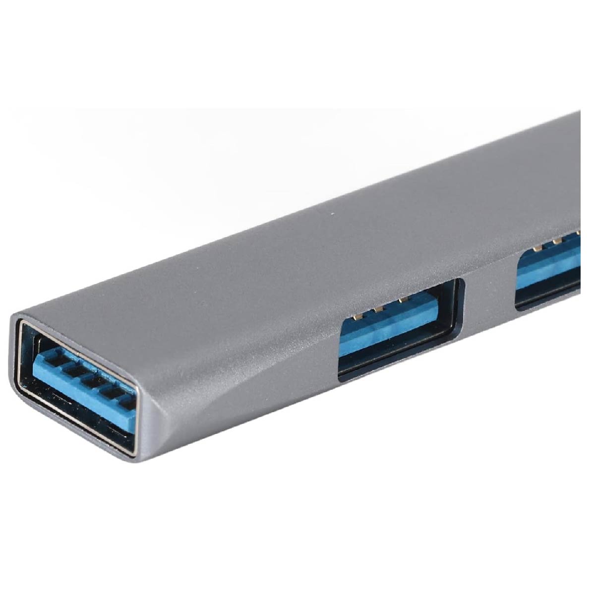 Hub Usb 3.0 De 7 Puertos Alta Velocidad Y Diseño Premium - Plateado