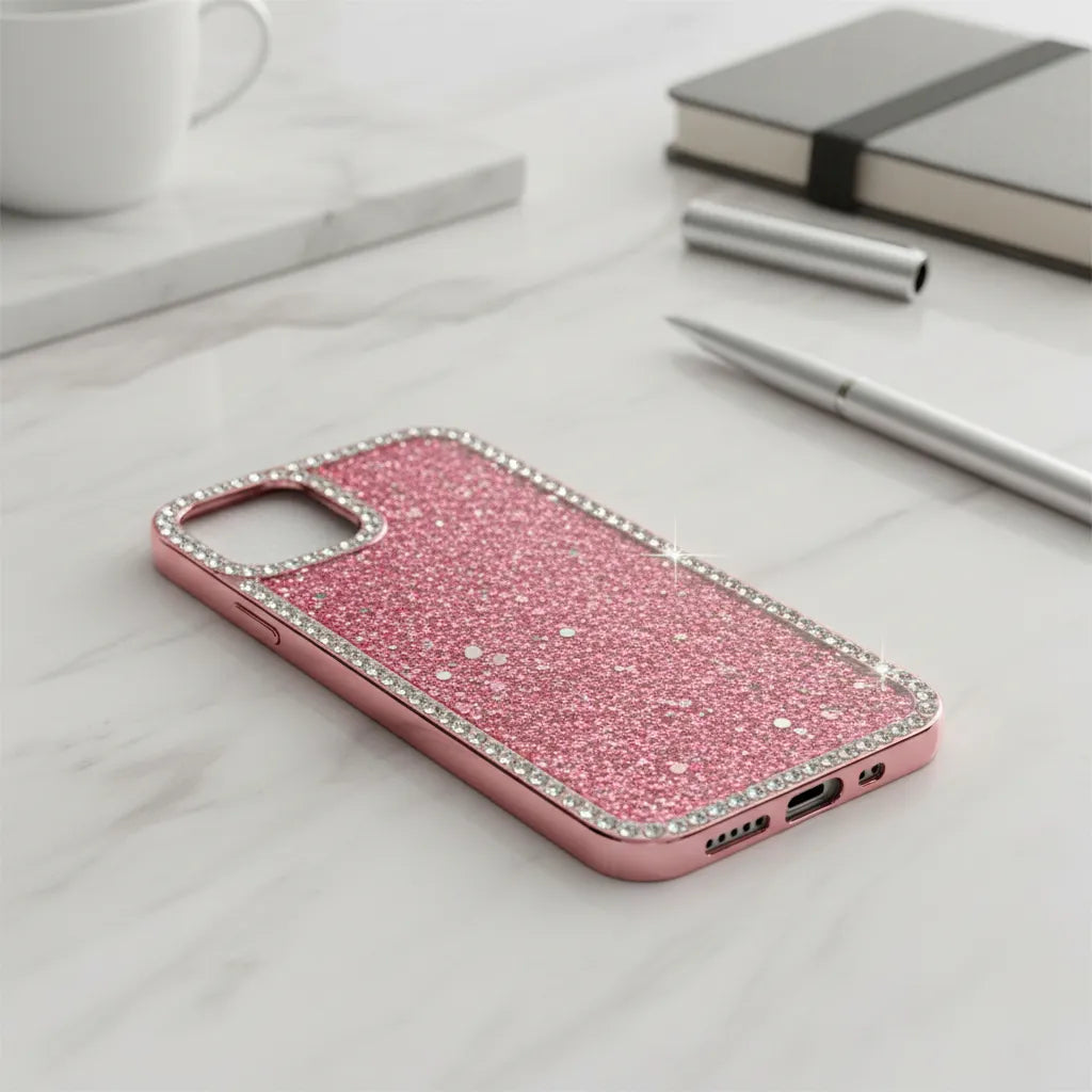 Protector Case Glitter Con Diamantes Para iPhone 11