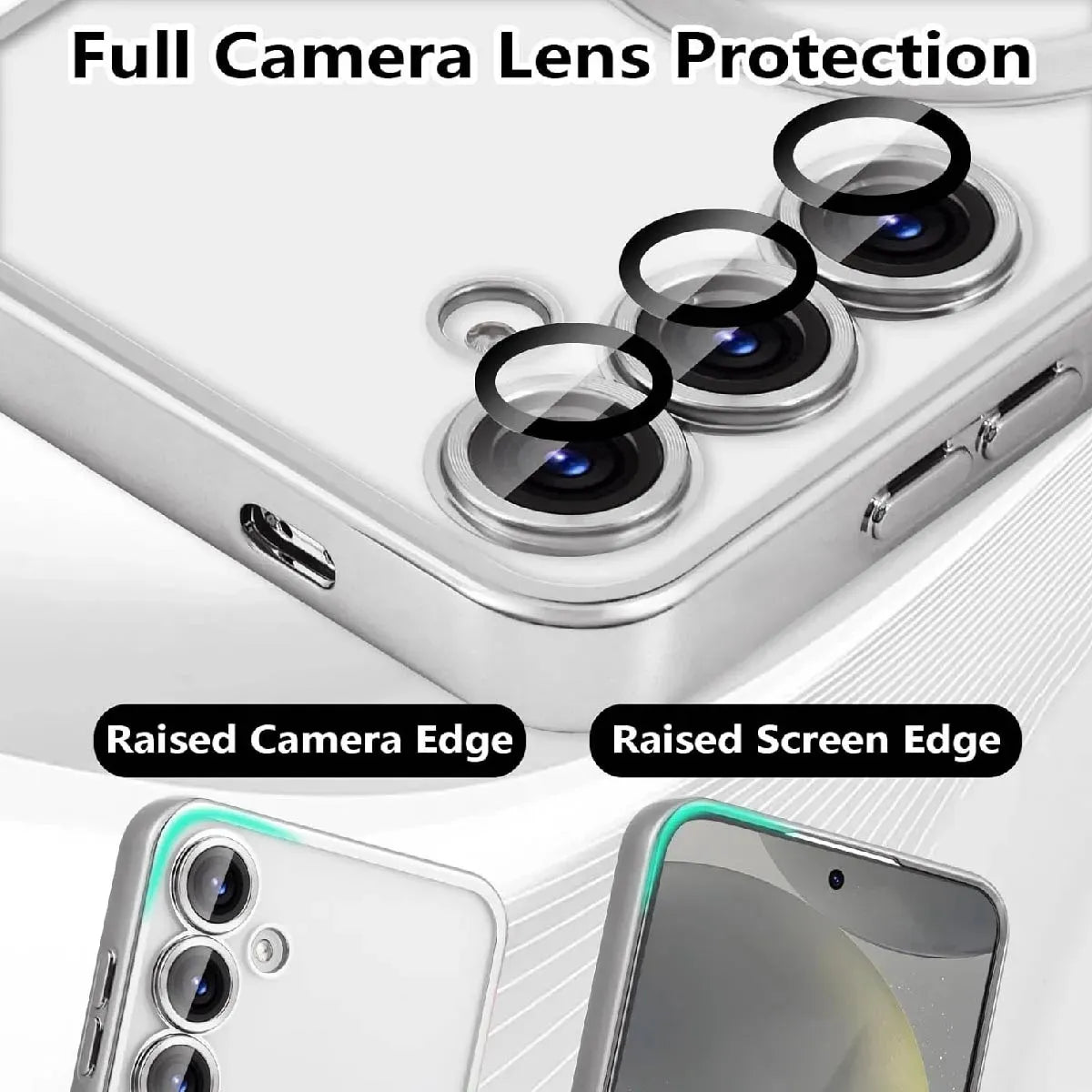 Case Protector Funda Magsafe Para Samsung Galaxy S25 Fe