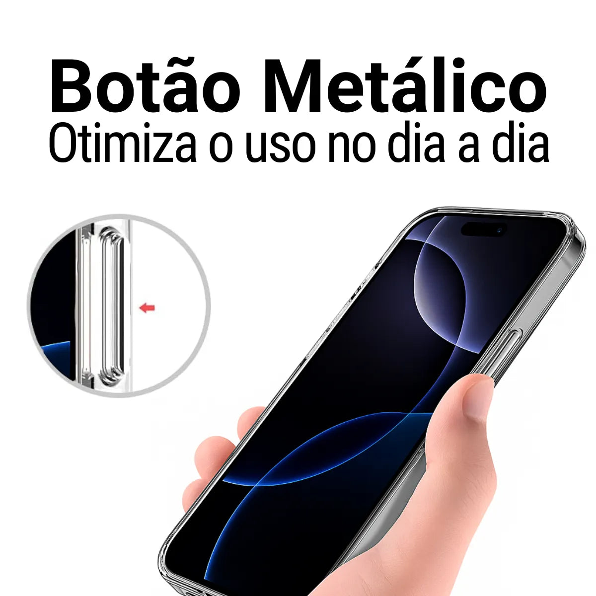 Funda Space Premium Para Iphone 17 Air Transparente
