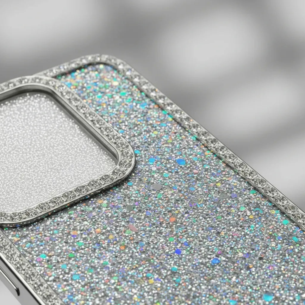 Protector Case Glitter Diamantes Para Xiaomi Redmi 15c