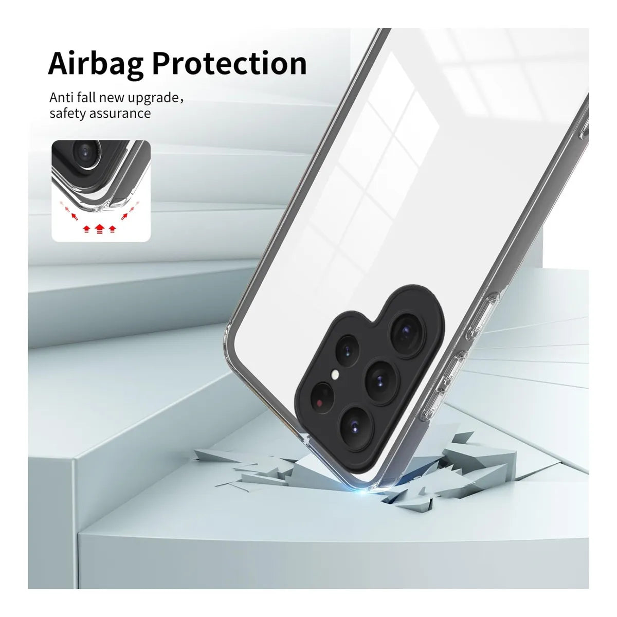 Funda Protectora Bumper Para Samsung S25 Plus