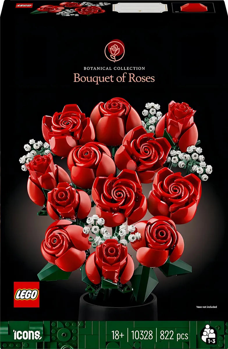 Lego Botanical Collection Ramo De Rosas Bouquet 822 10328