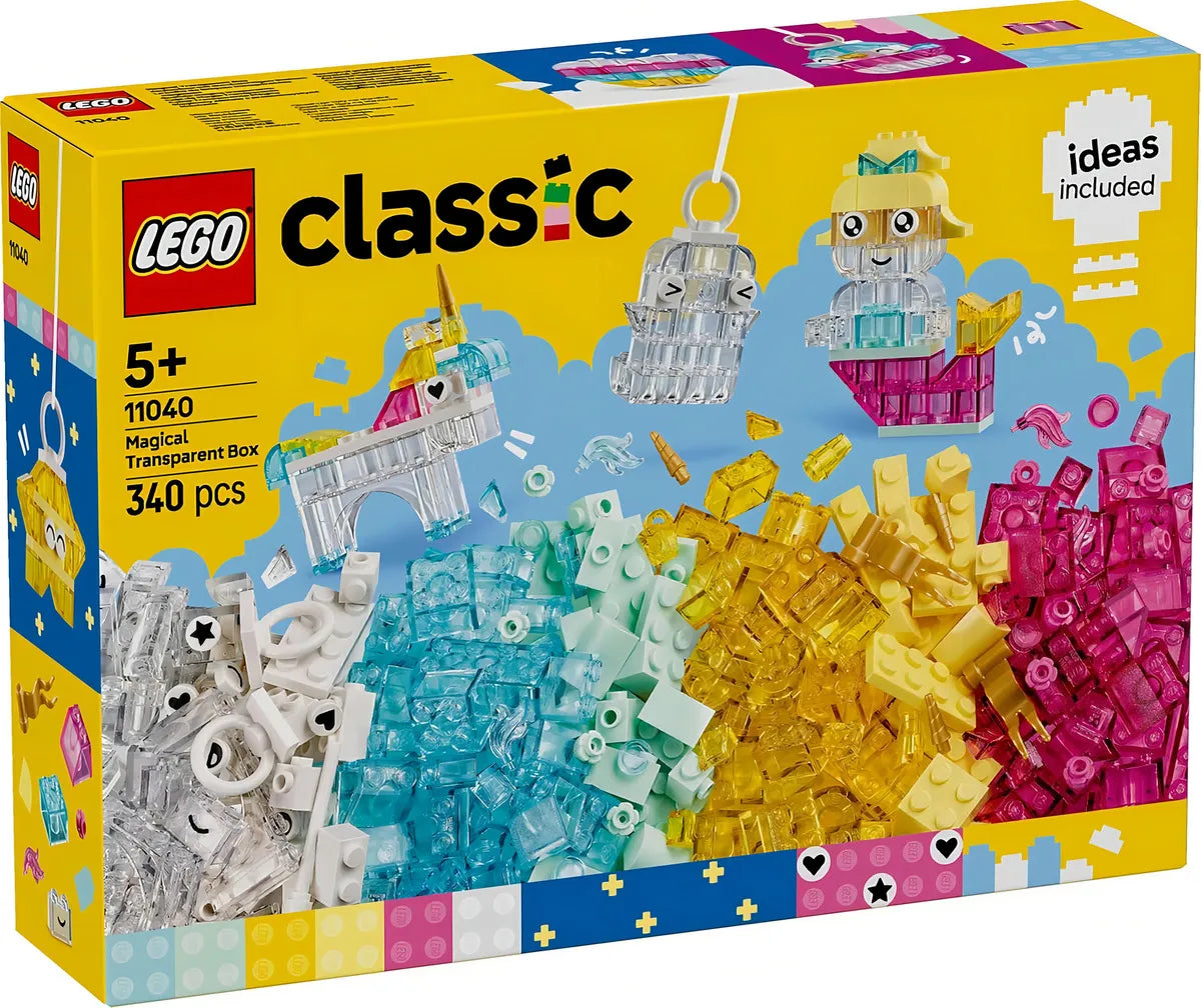 Lego Classic Caja De Magia Transparente 5+ Figuras 11040