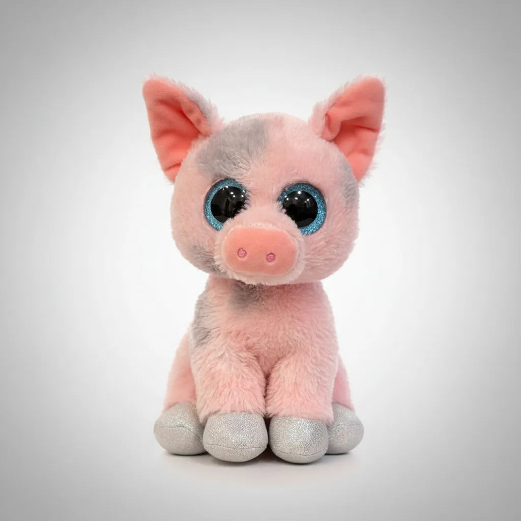 Peluche Beanie Boos Regular Hambone Cerdo Rosa 15 Cm