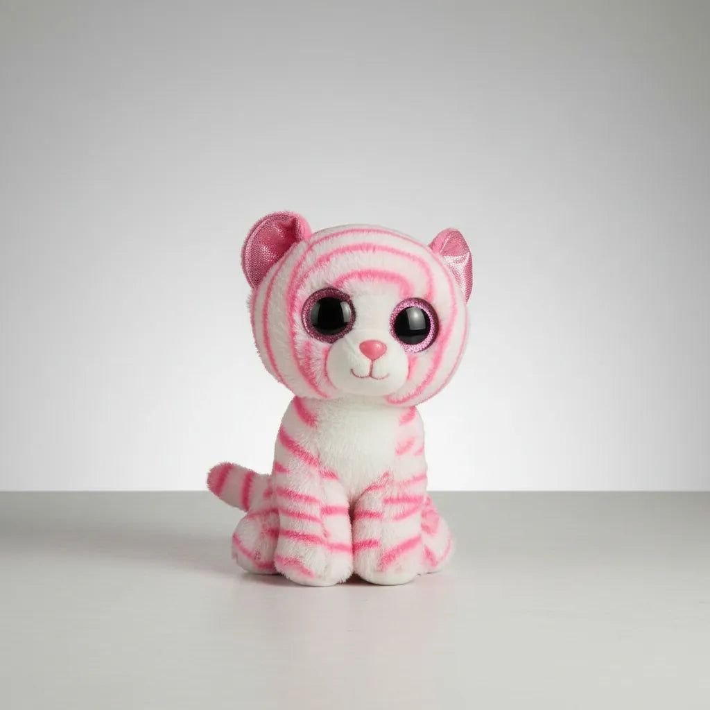 Peluche Beanie Boos Regular Tigre Blanco Asia 15cm