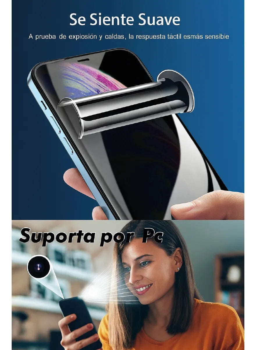 Lamina Hidrogel Anti EspĂa Mate Full Cover Para Todos los modelos Samsung