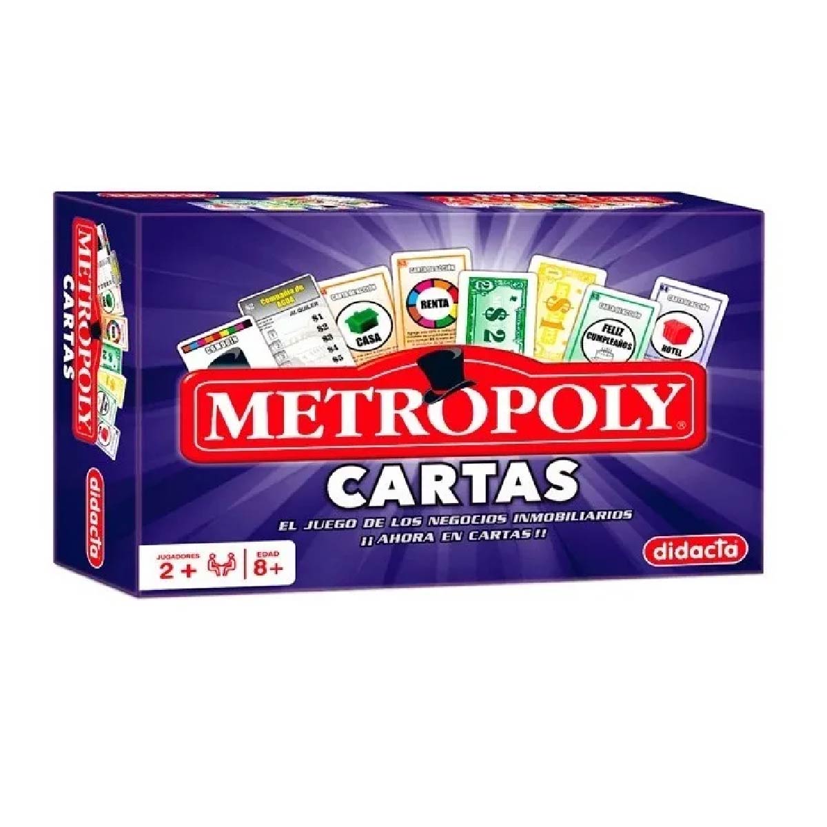 Juego De Mesa Metropoly Didacta Para Toda La Familia
