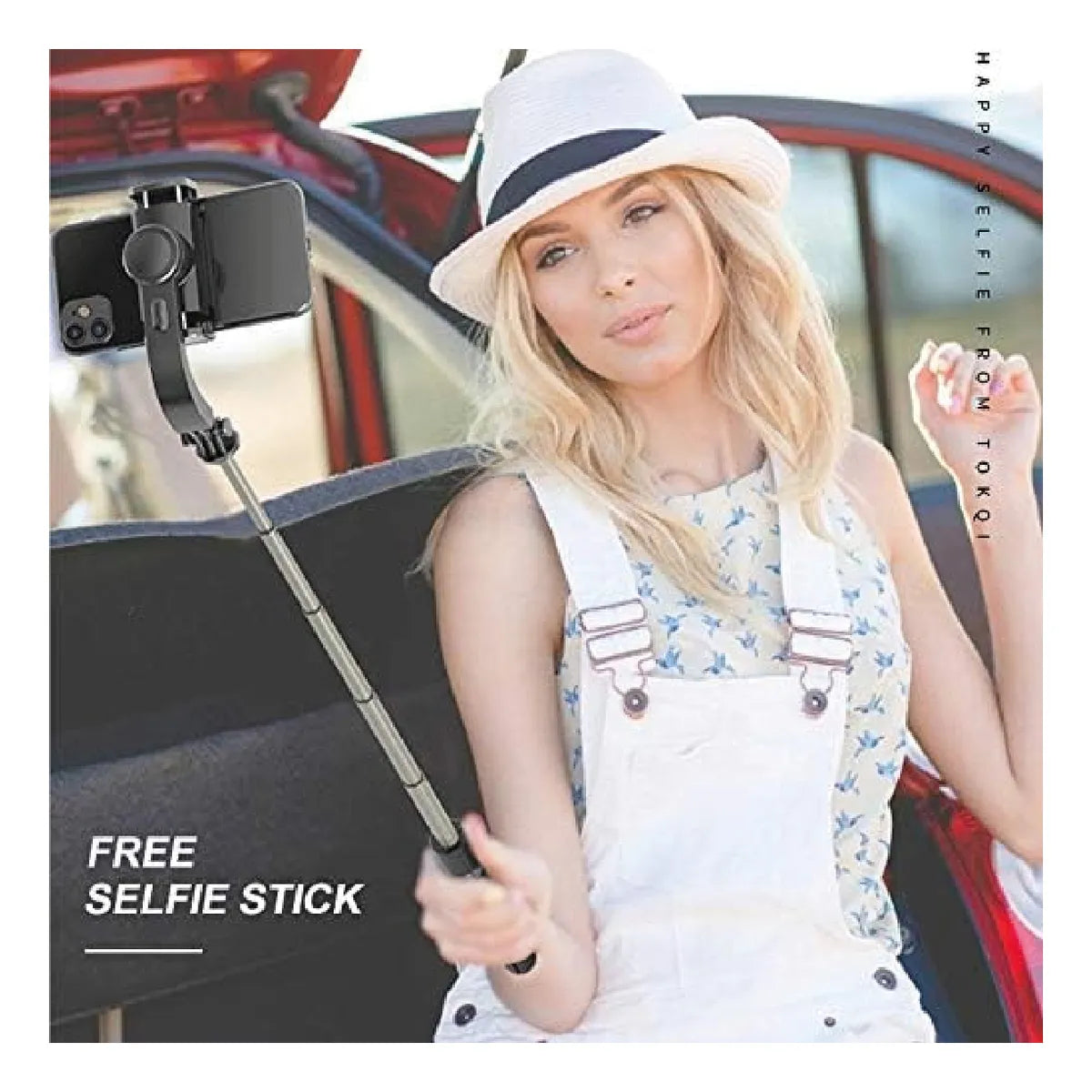 Estabilizador Celular Gimbal Trípode Soporte C/control Q08