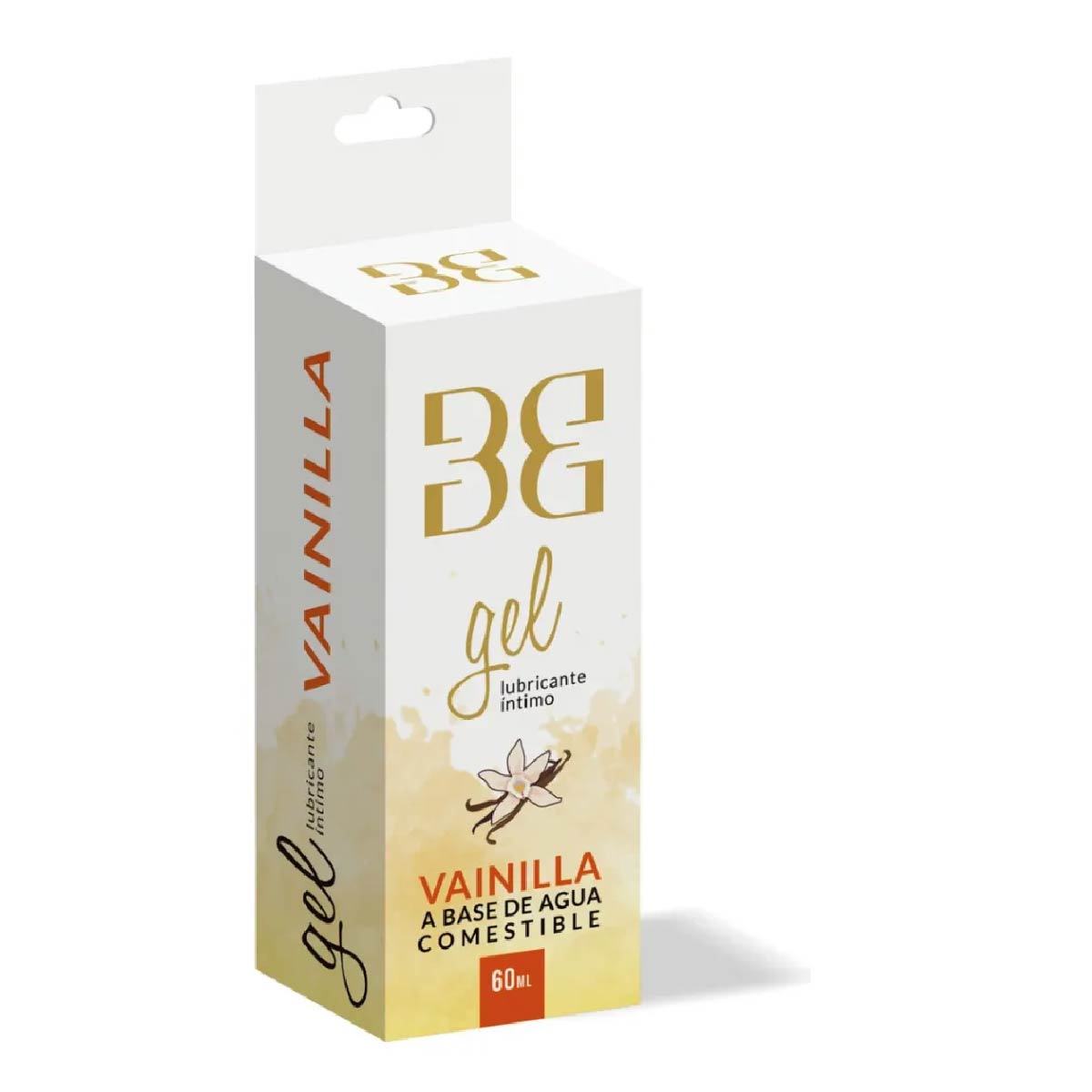 Gel Lubricante Intimo En Base Sabor Vainilla Comestible