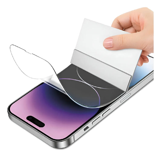 Lamina Hidrogel Protectora Para Todos Modelos Iphone Premium