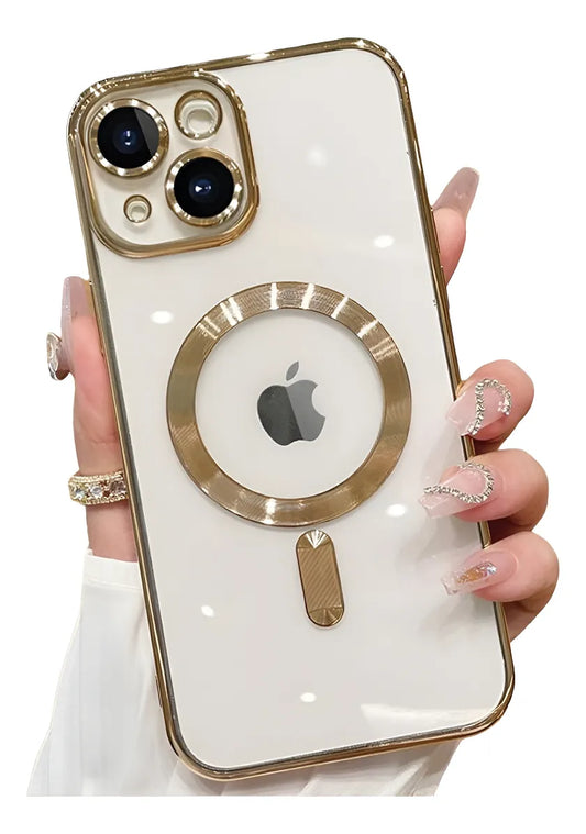 Funda Protectora Magnetica Magsafe Cover Para iPhone 13 Comun