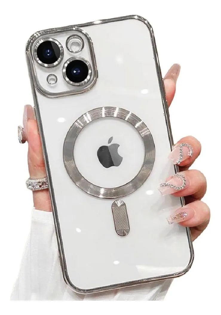 Funda Protectora Magnetica Magsafe Cover Para iPhone 13 Comun