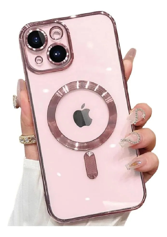 Funda Protectora Magnetica Magsafe Cover Para iPhone 13 Comun