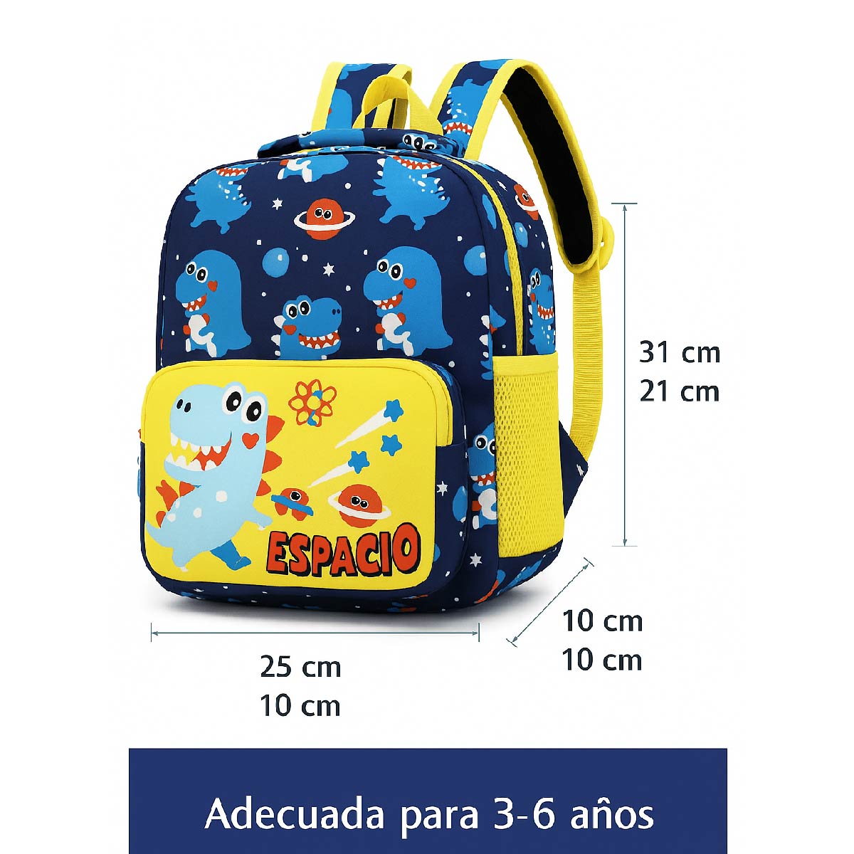 Mochila Infantil Animales y Dinosaurios – Varios Diseños