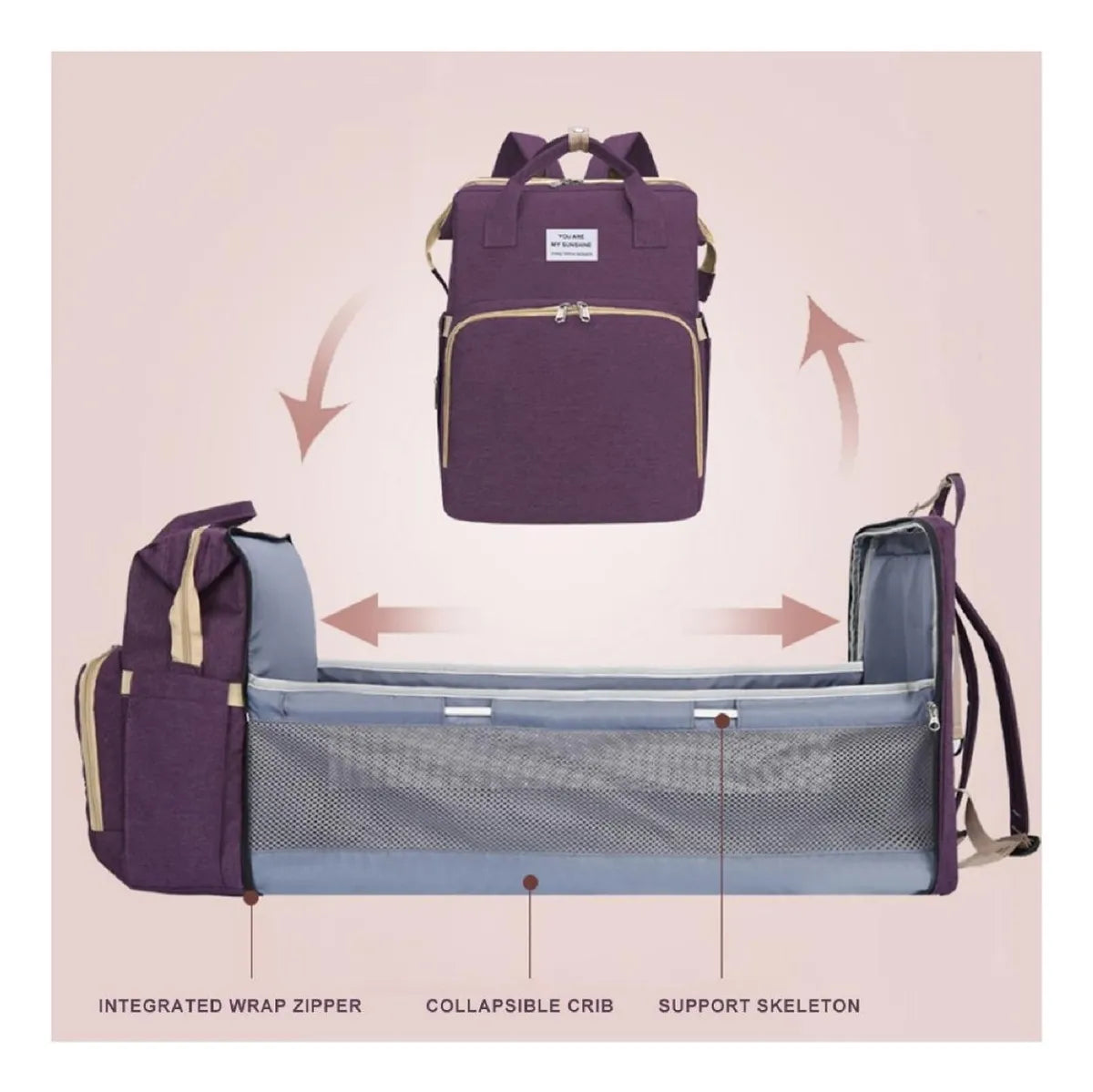 Mochila Maternal Premium – Impermeable y de Gran Capacidad