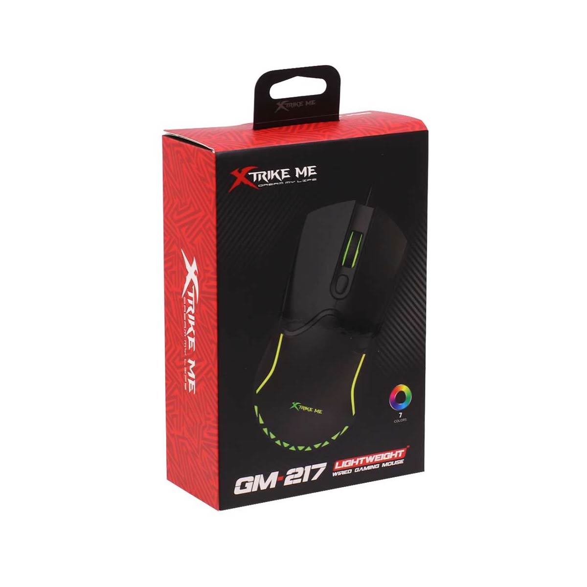 Mouse Gamer Xtrike Me Gm-217 Negro