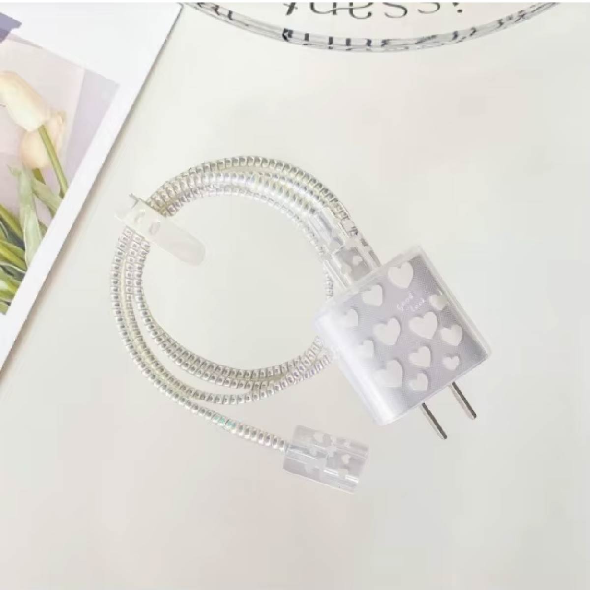 Protectores De Cable Y De Ficha 20w Para iPhone Diseños