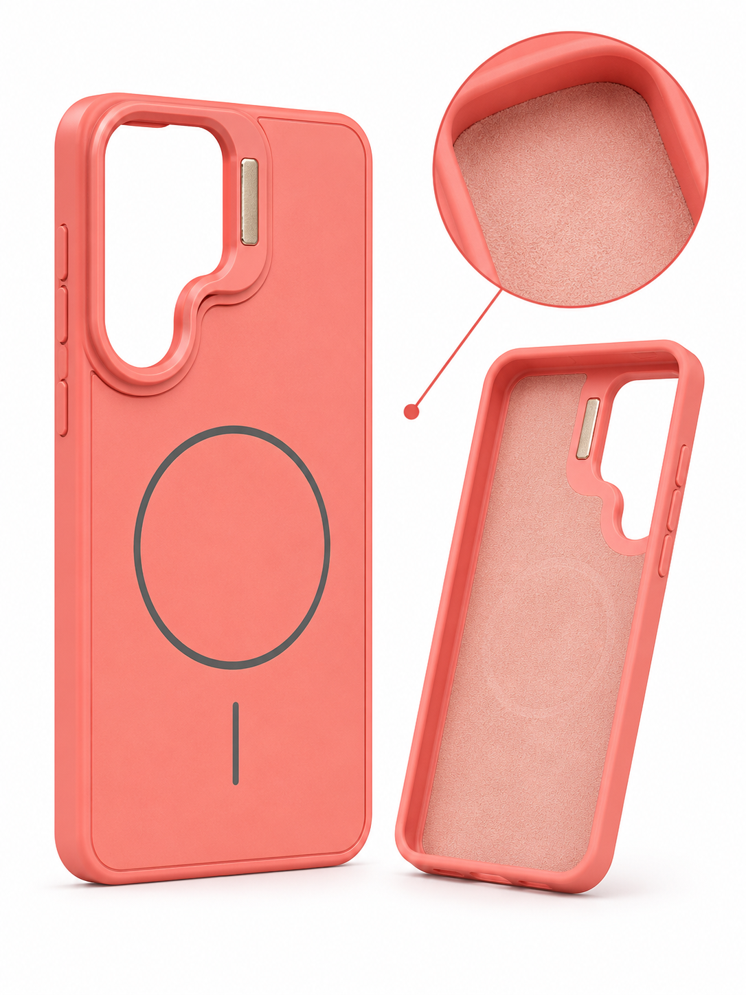 Funda Case Magsafe Para Samsung A57 con soporte para la camara