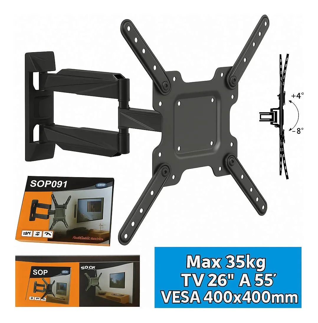Soporte para TV 26" a 55" con Brazo Articulado