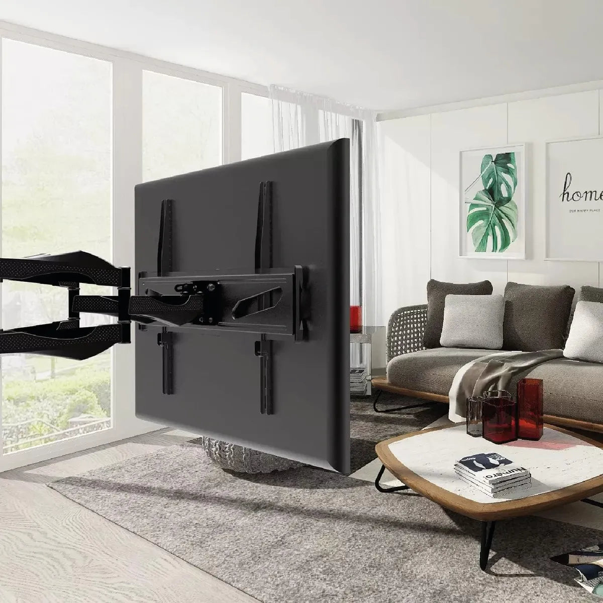 Soporte TV Extensible Articulado Doble Brazo (32" a 70") – Extra Reforzado