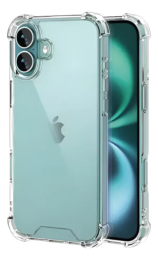 Protector Transparente AntiShock Con Bordes Reforzados Para iPhone 14 Pro Max