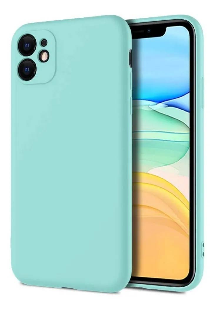 Funda Protectora De Silicona Para iPhone iPhone 12 Comun