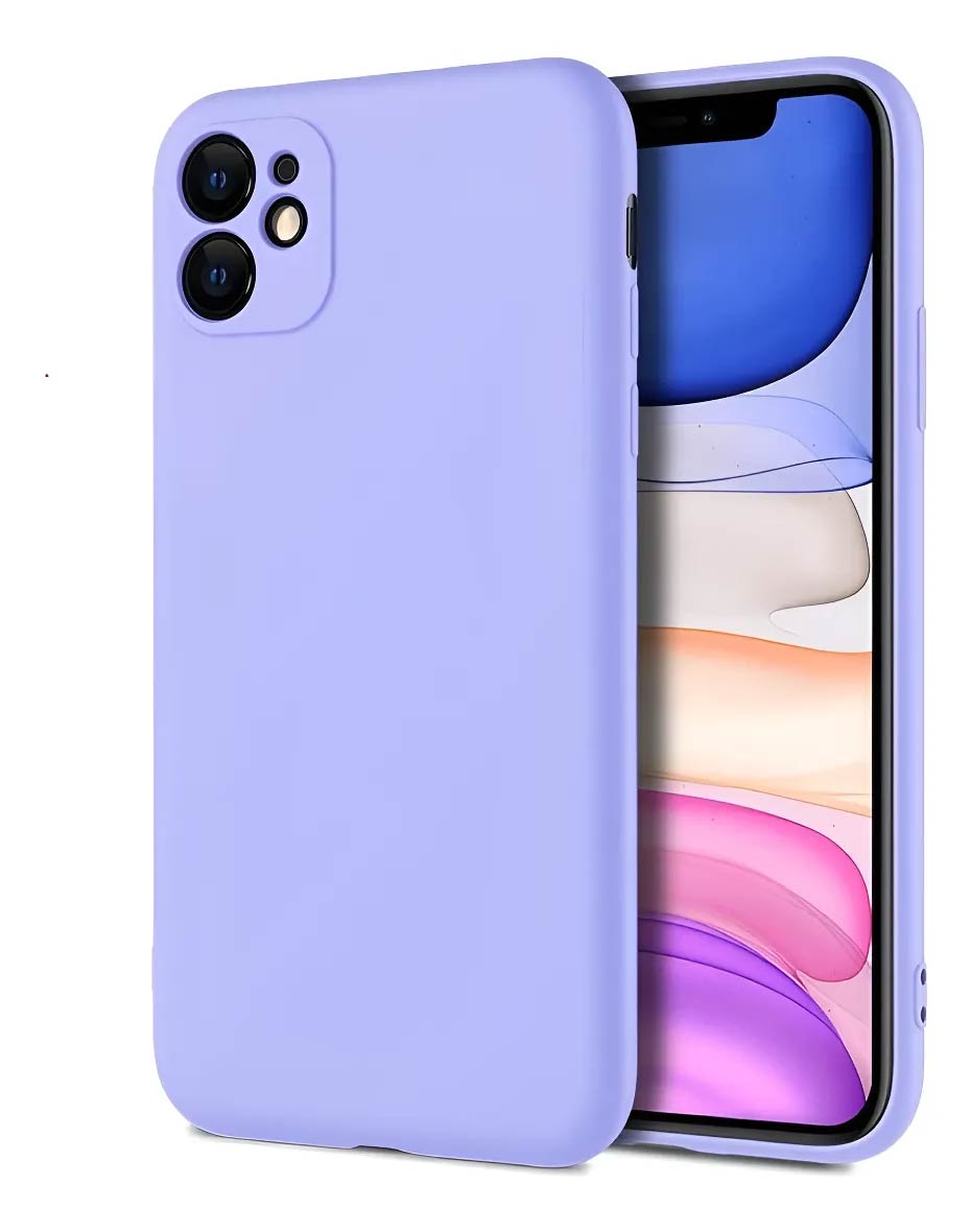 Funda Protectora De Silicona Para iPhone iPhone 12 Comun