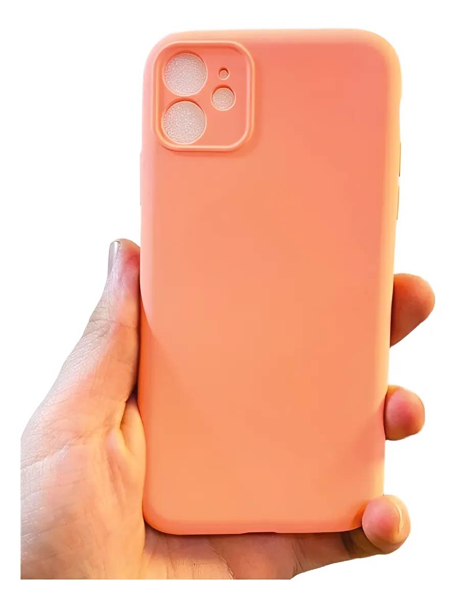 Funda Protectora De Silicona Para iPhone iPhone 12 Comun