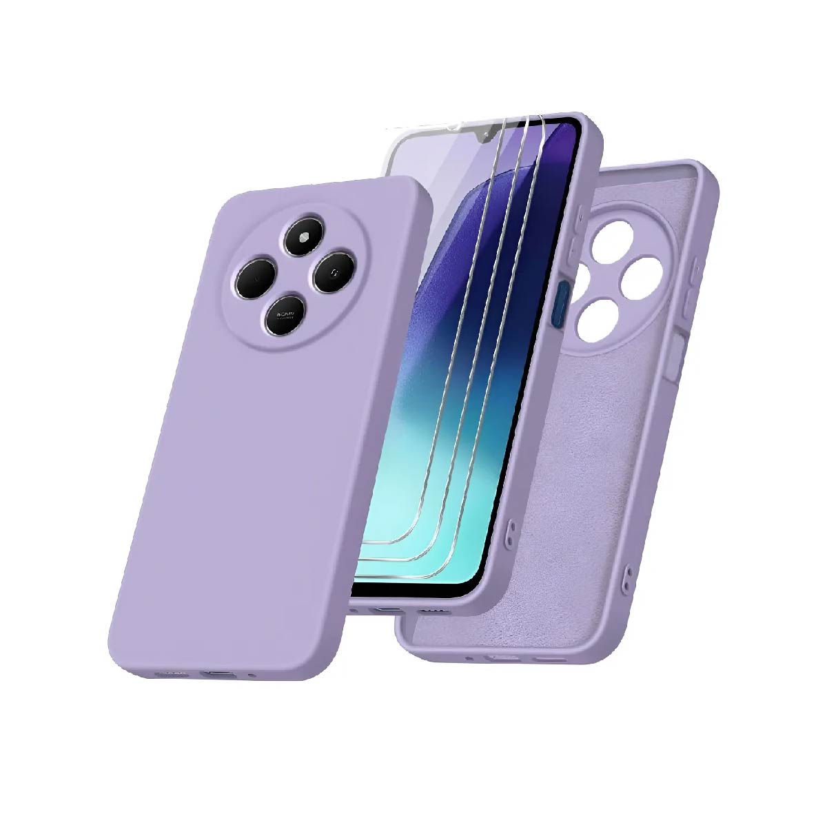 Funda Protectora De Silicona Para Xiaomi Redmi 14C