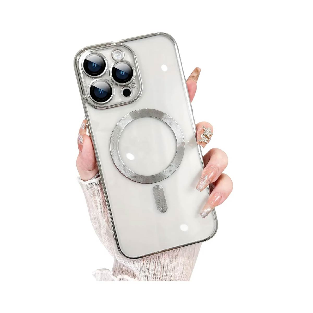 Funda Protectora Magsafe Magnetica Cubre Camara Para iPhone 14 Pro Max