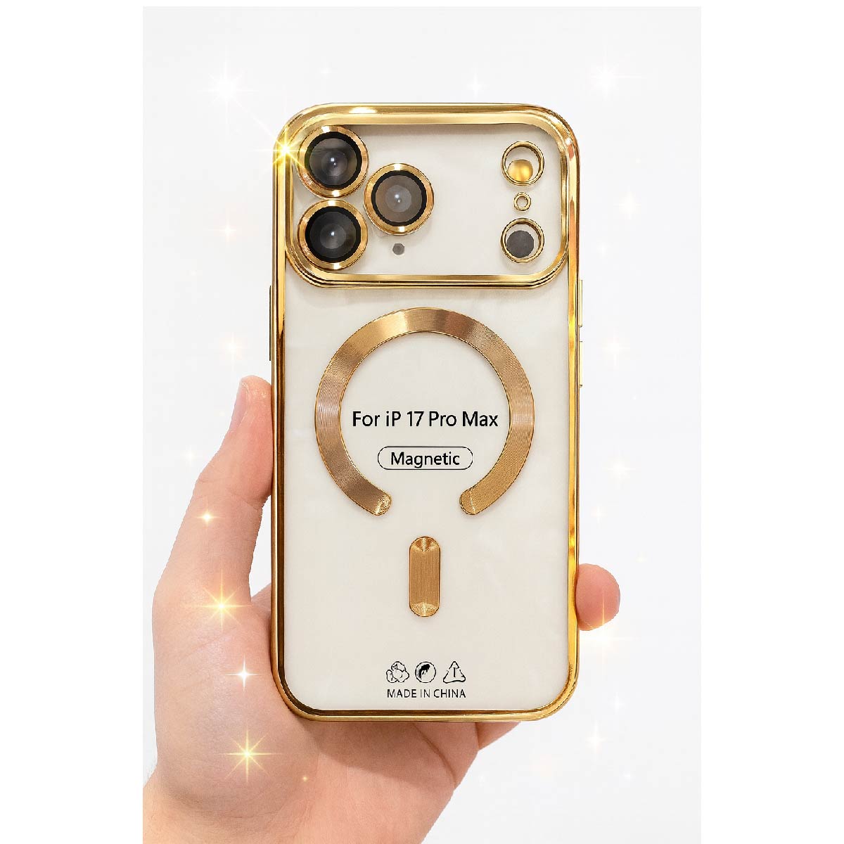 Funda Protectora Magnetica Magsafe Cover Para iPhone 17 Pro Max