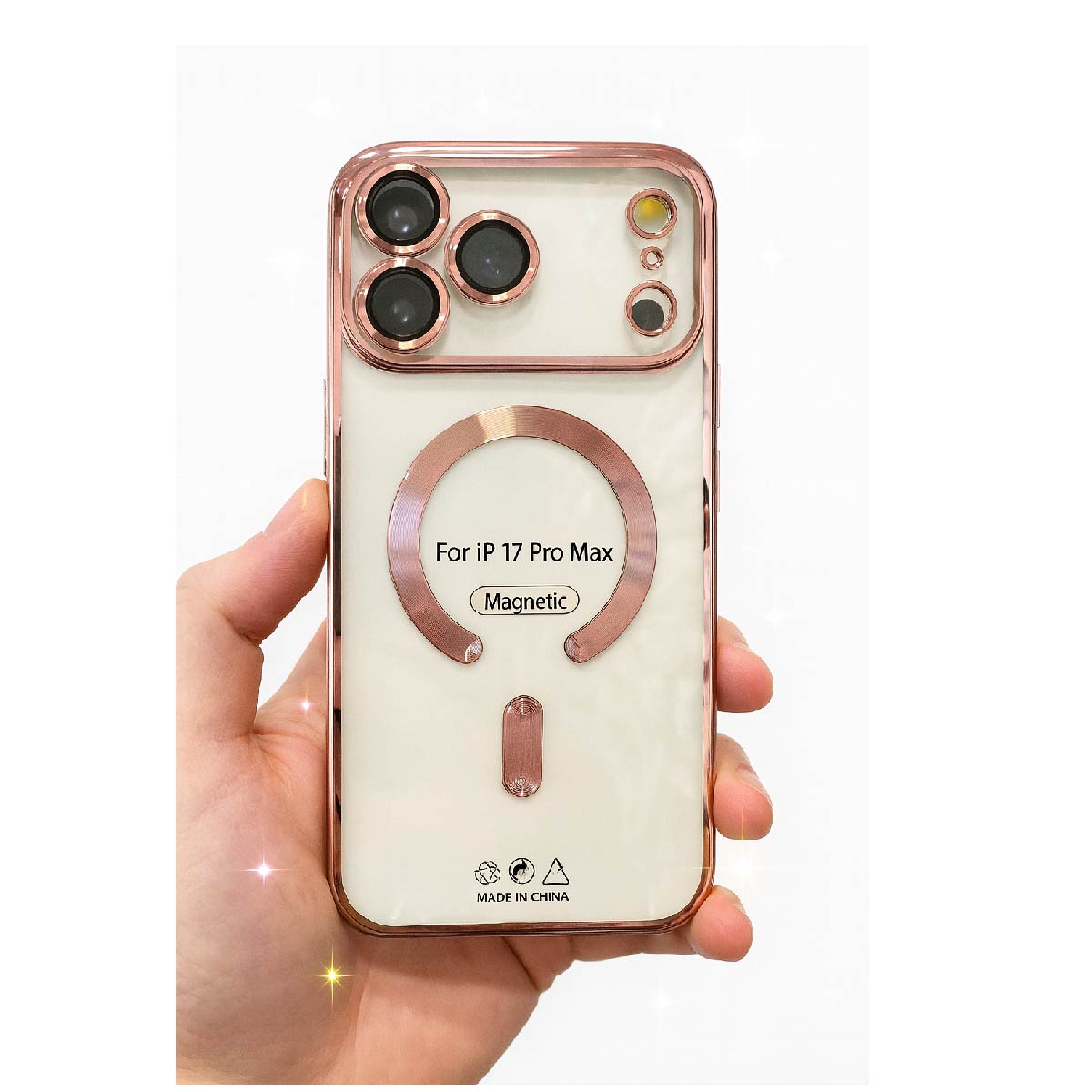 Funda Protectora Magnetica Magsafe Cover Para iPhone 17 Pro Max