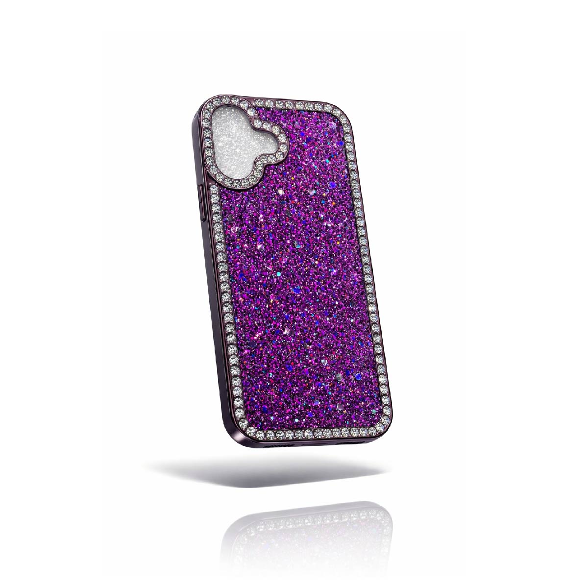 Protector Case Glitter Con Diamantes Para iPhone 17