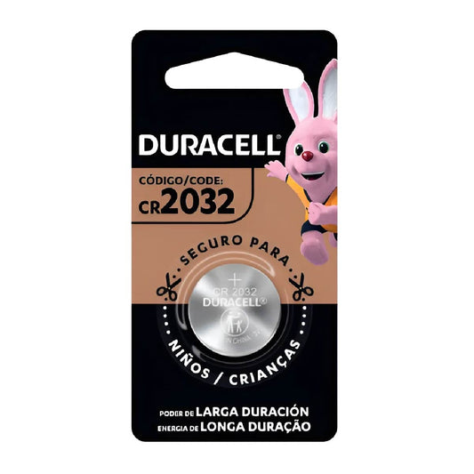 Duracell Pila Larga Duracion Tipo Boton 2032