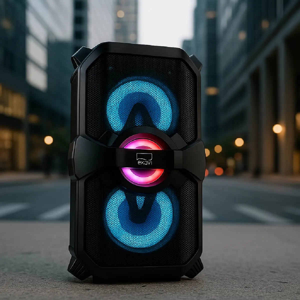 Parlante Bluetooth Ekv-pa-03 20w 2 X 26.5 3000 Mah Premium