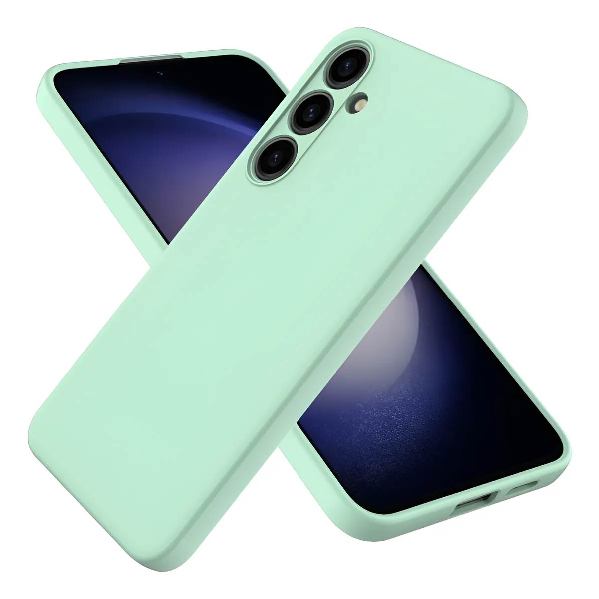 Funda Protectora De Silicona Para Samsung S23 Plus