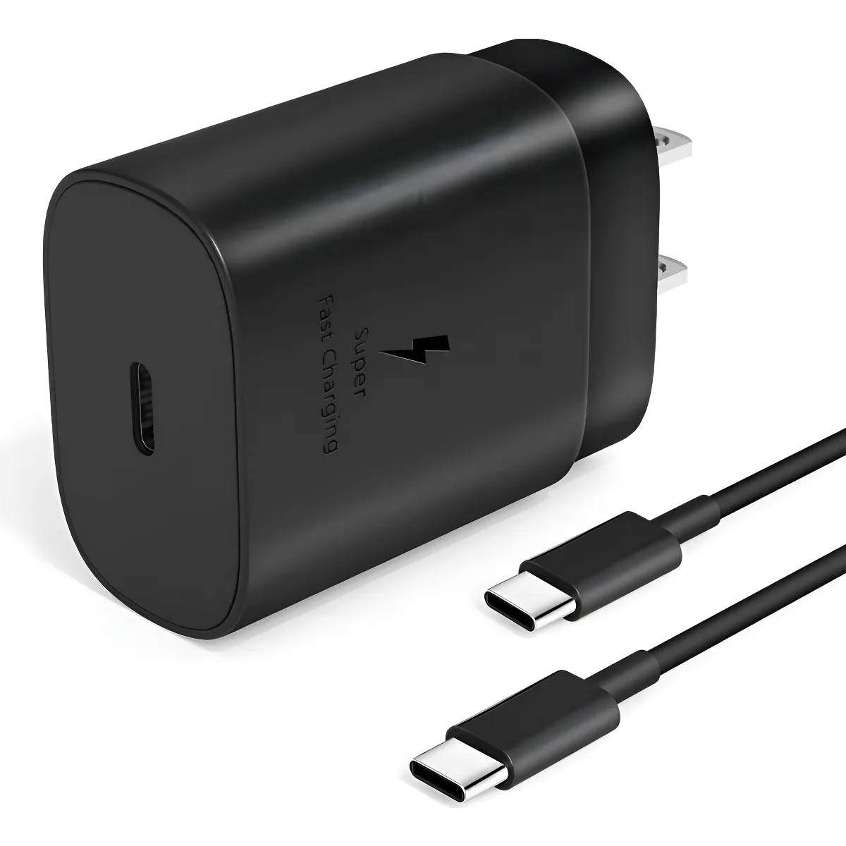 Cargador Tipo C 25w Carga Rápido Original Samsung + Cable