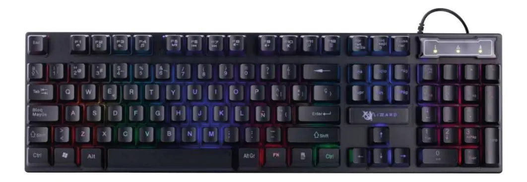 KIT GAMER 4 EN 1 RGB – TECLADO + MOUSE + AURICULAR + MOUSEPAD