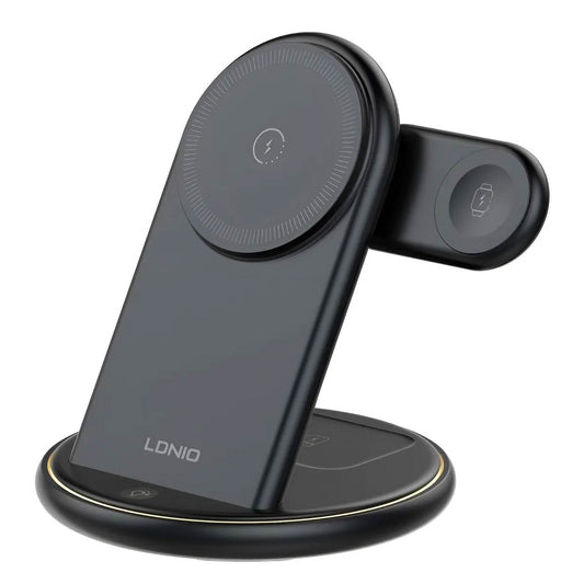 Estación Carga Inalámbrica 3 En 1 Para iPhone-iwatch-airpod