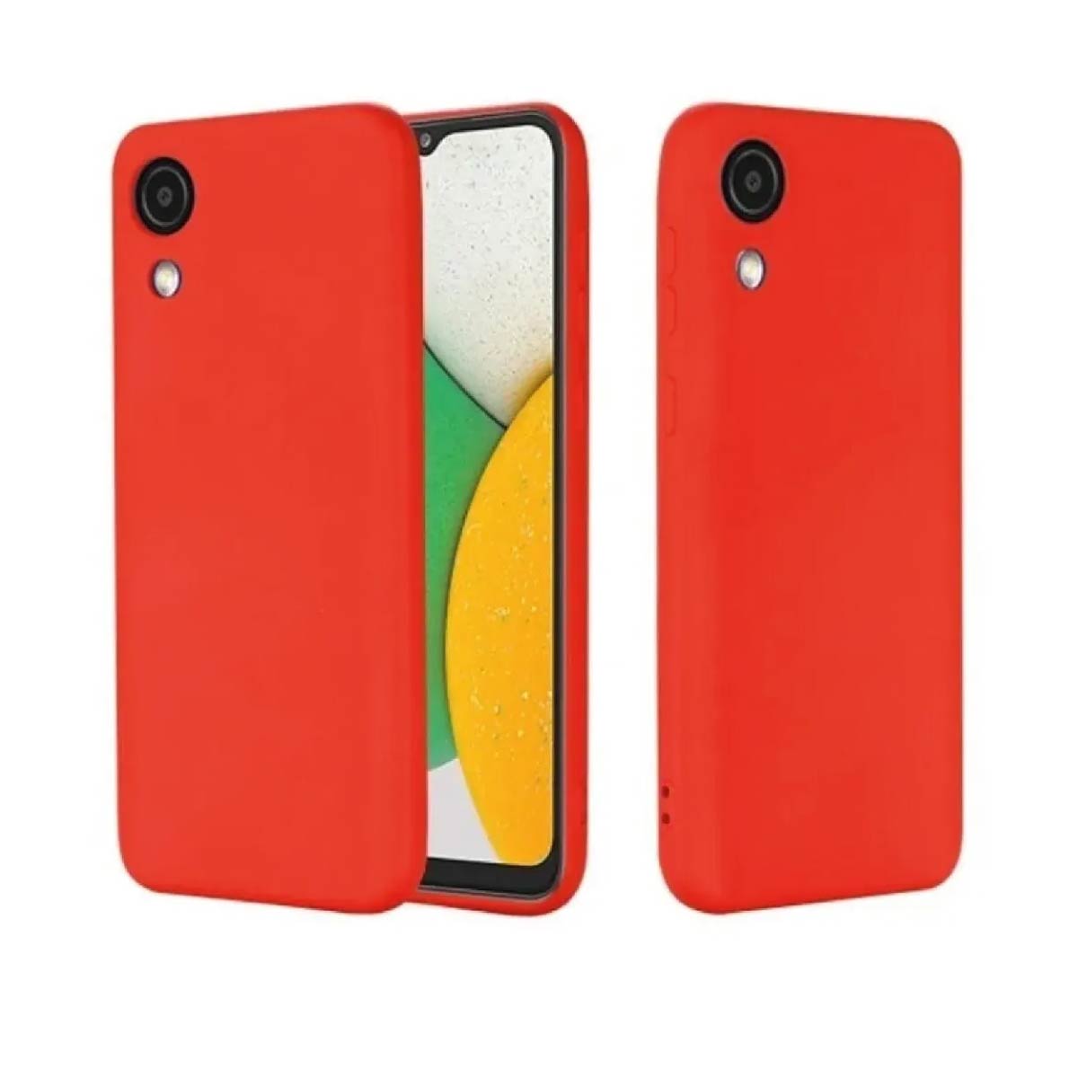 Funda Protectora De Silicona Para Samsung A03 Core