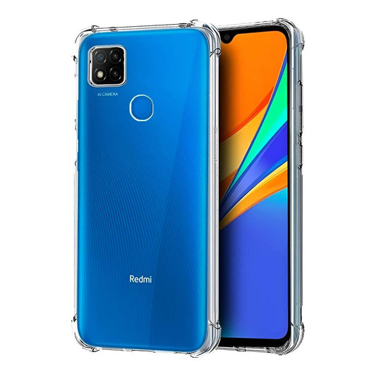 Protector Transparente AntiShock Con Bordes Reforzados Para Xiaomi Redmi 9C