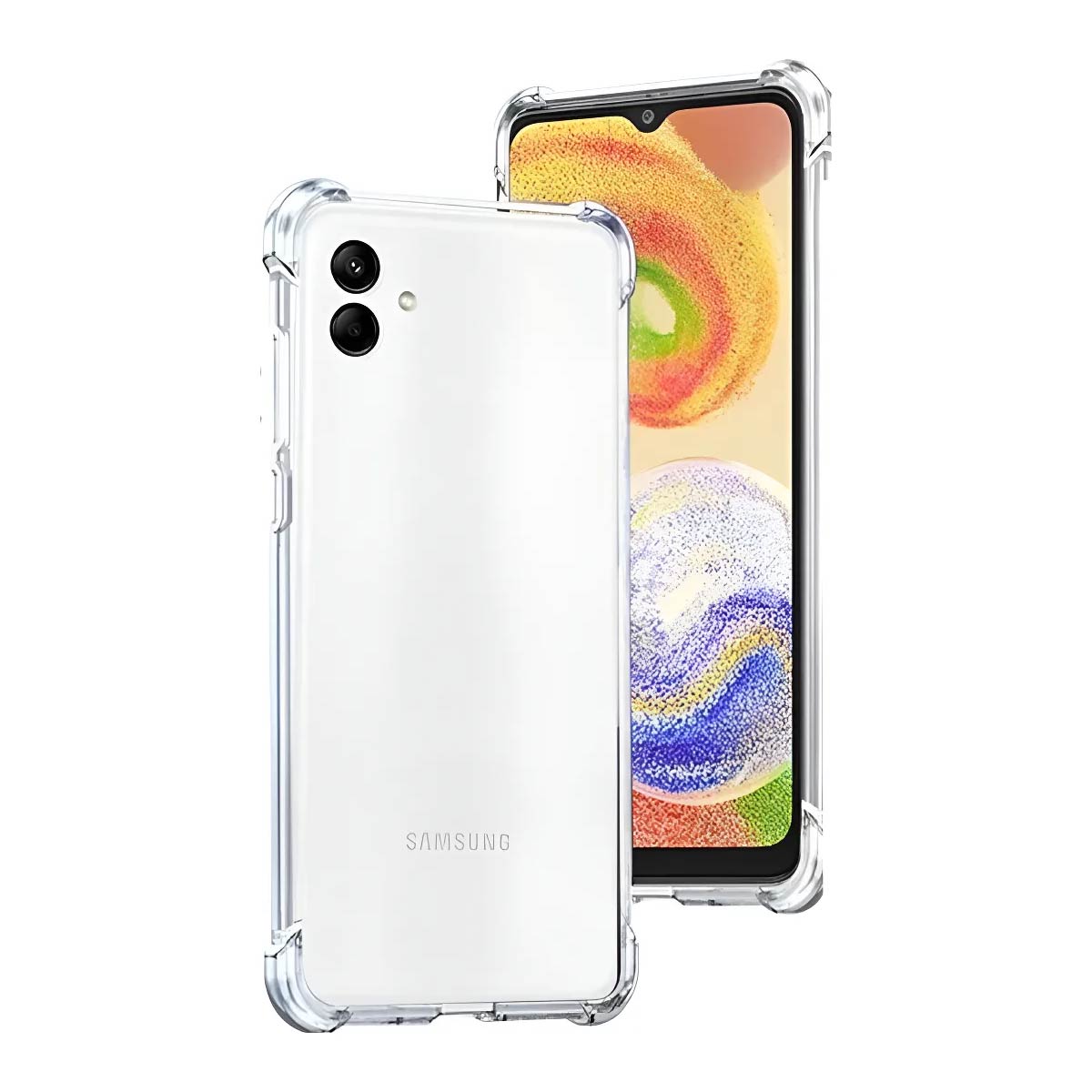 Protector Transparente AntiShock Con Bordes Reforzados Para Samsung A05