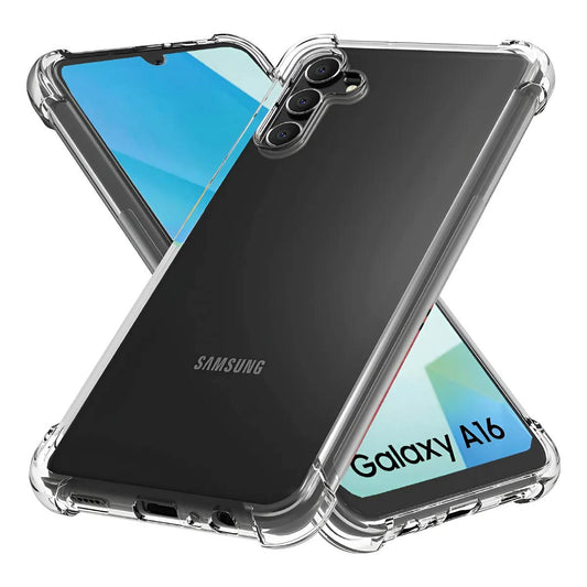 Protector Transparente AntiShock Con Bordes Reforzados Para Samsung A16