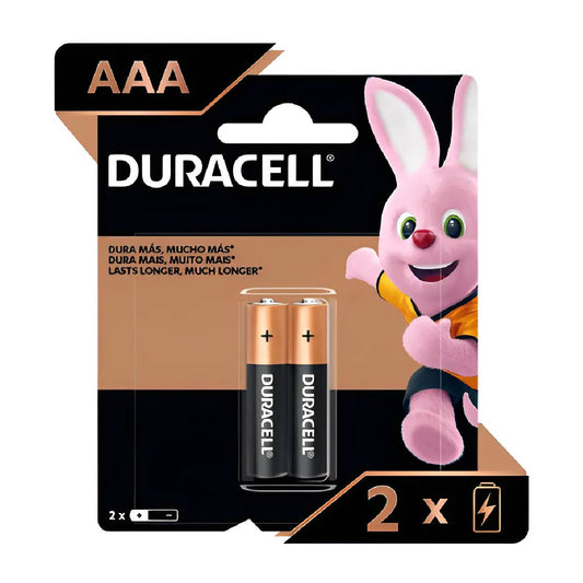 Duracell Pila Alcalina AAA X2 Unidades Blister