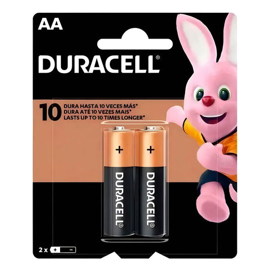 Pila Alcalina Duracell AA Blister Por 2 Unidades - Mn1500b2