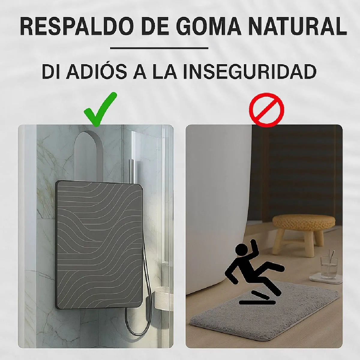 Alfombra Super Absorbente Secado Rápido Rígida De Diatomita