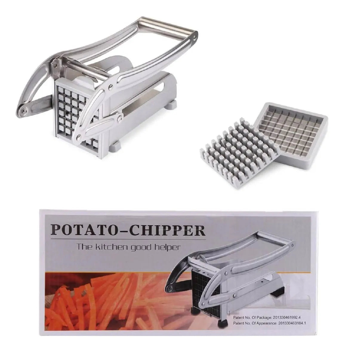 Cortador De Papas Fritas En Acero Inox - Bastones Vegetales