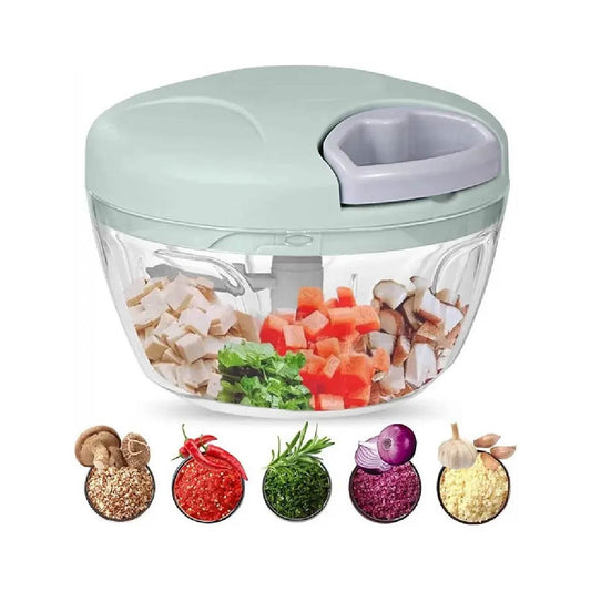 Cortador Procesador Manual De Alimentos Frutas Verduras