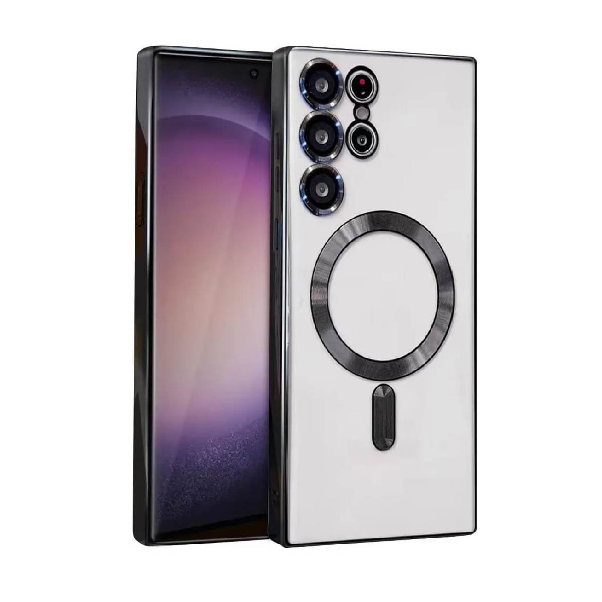 Funda Protectora Magsafe Magnetica Cubre Camara Para Samsung S23 Ultra